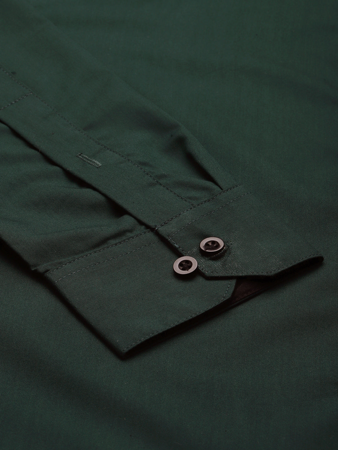 Indian Needle Olive Green Formal Shirt with black detailing ( SF 411Olive )