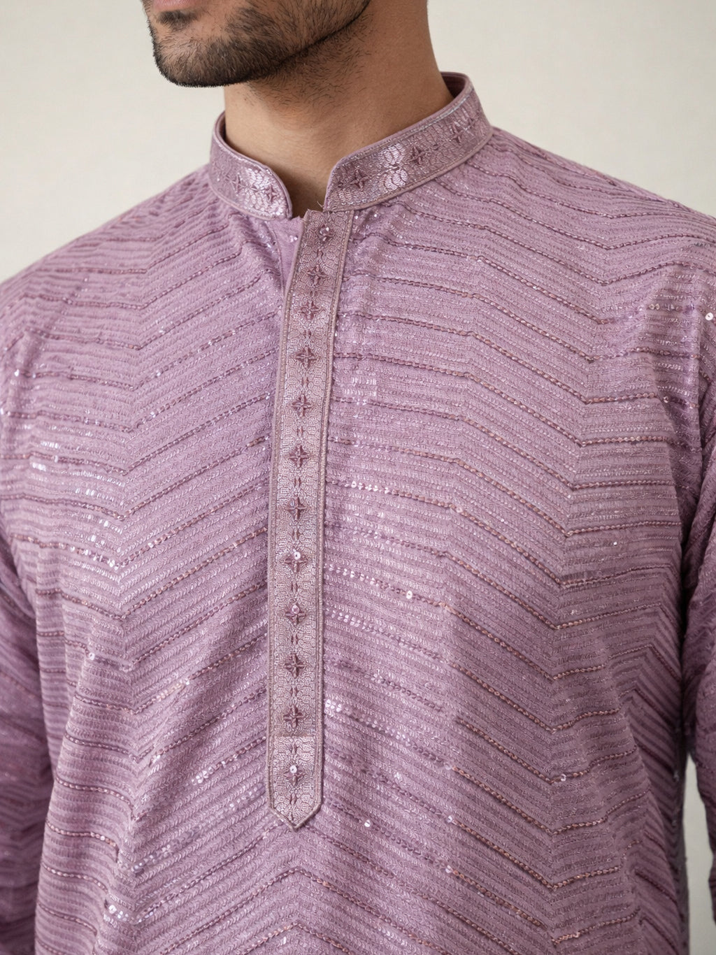 Rayon Embroidered Ethnic Kurta ( HOPKO 032Purple )