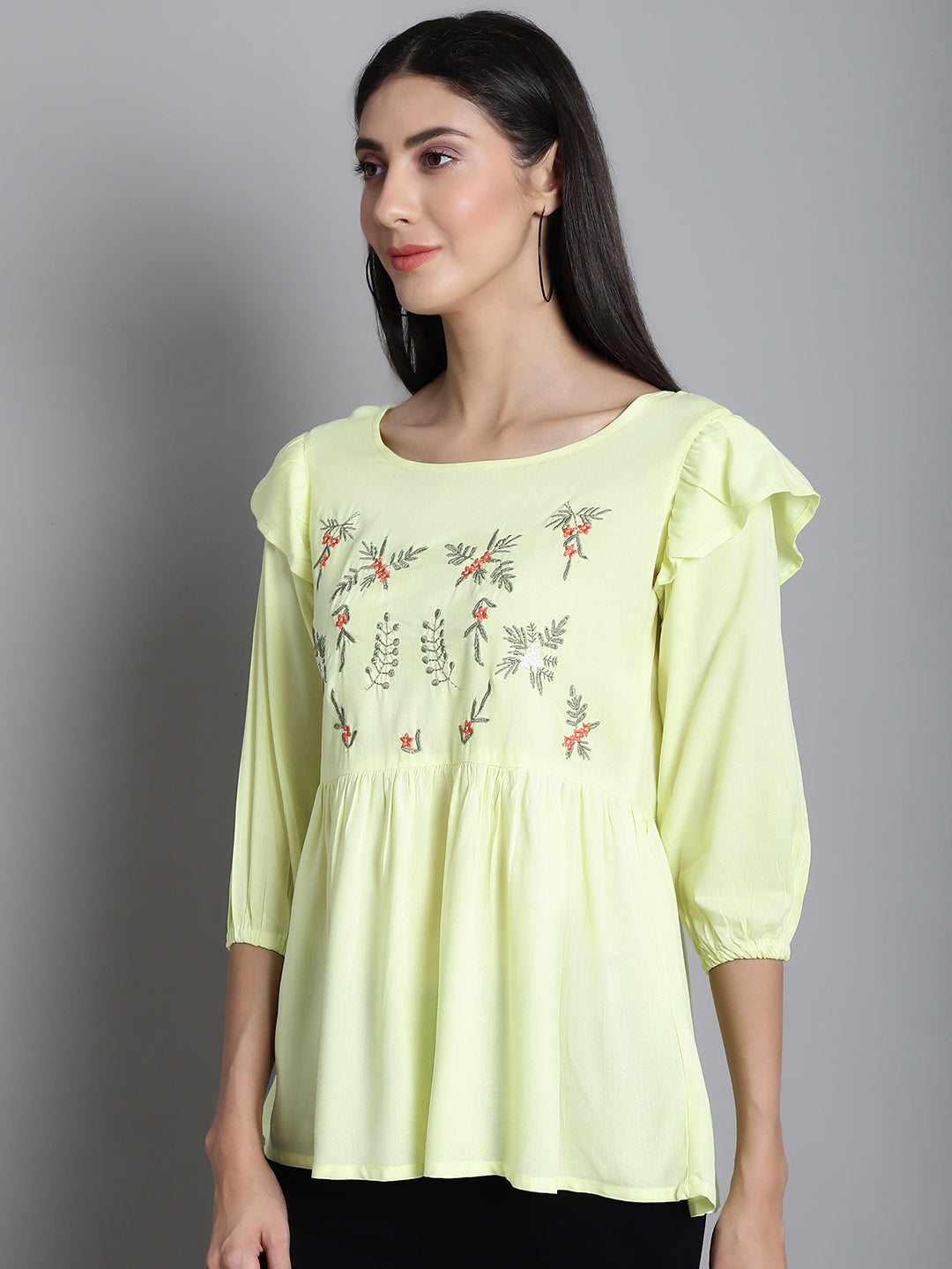 Embroidered Stylish Top