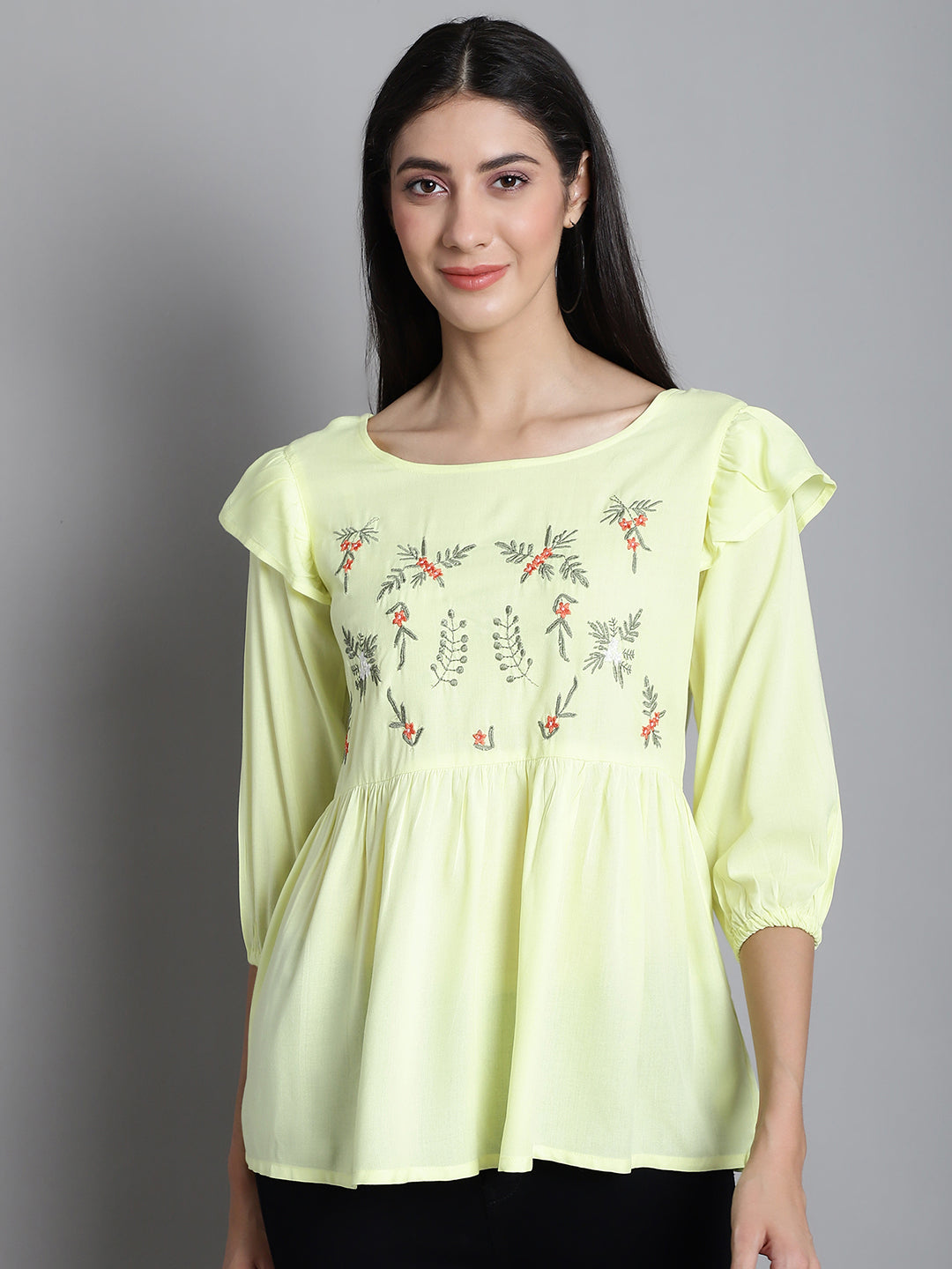 Embroidered Stylish Top