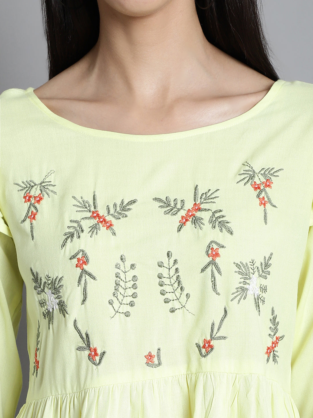 Embroidered Stylish Top