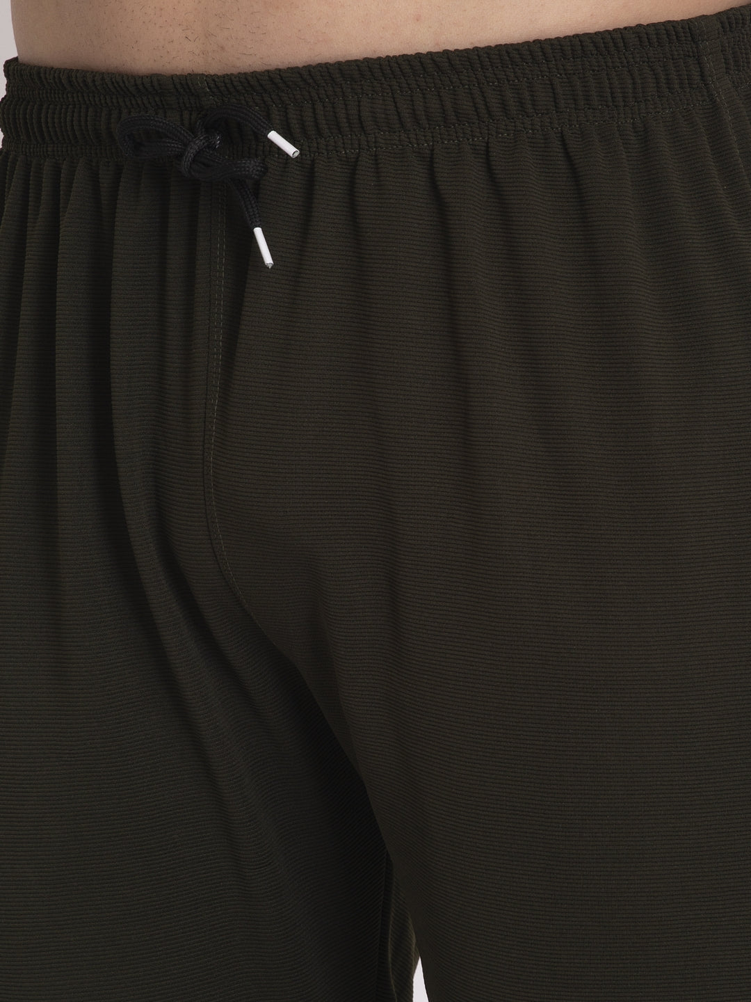 Indian Needle Men's Olive Solid Track Pants ( JOG 014Olive )