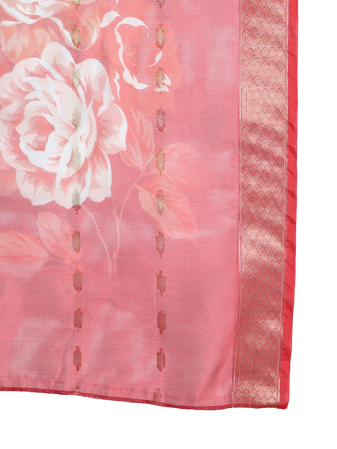 Embroidered Rayon Kurta Palazzos With dupatta ( JOKPL 2137M D66M 1579 Maroon )