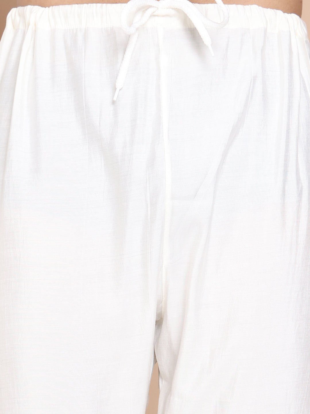 Sequin Chikankari Front Open Kurta With Pyjamas ( JOKP P 5029Navy )