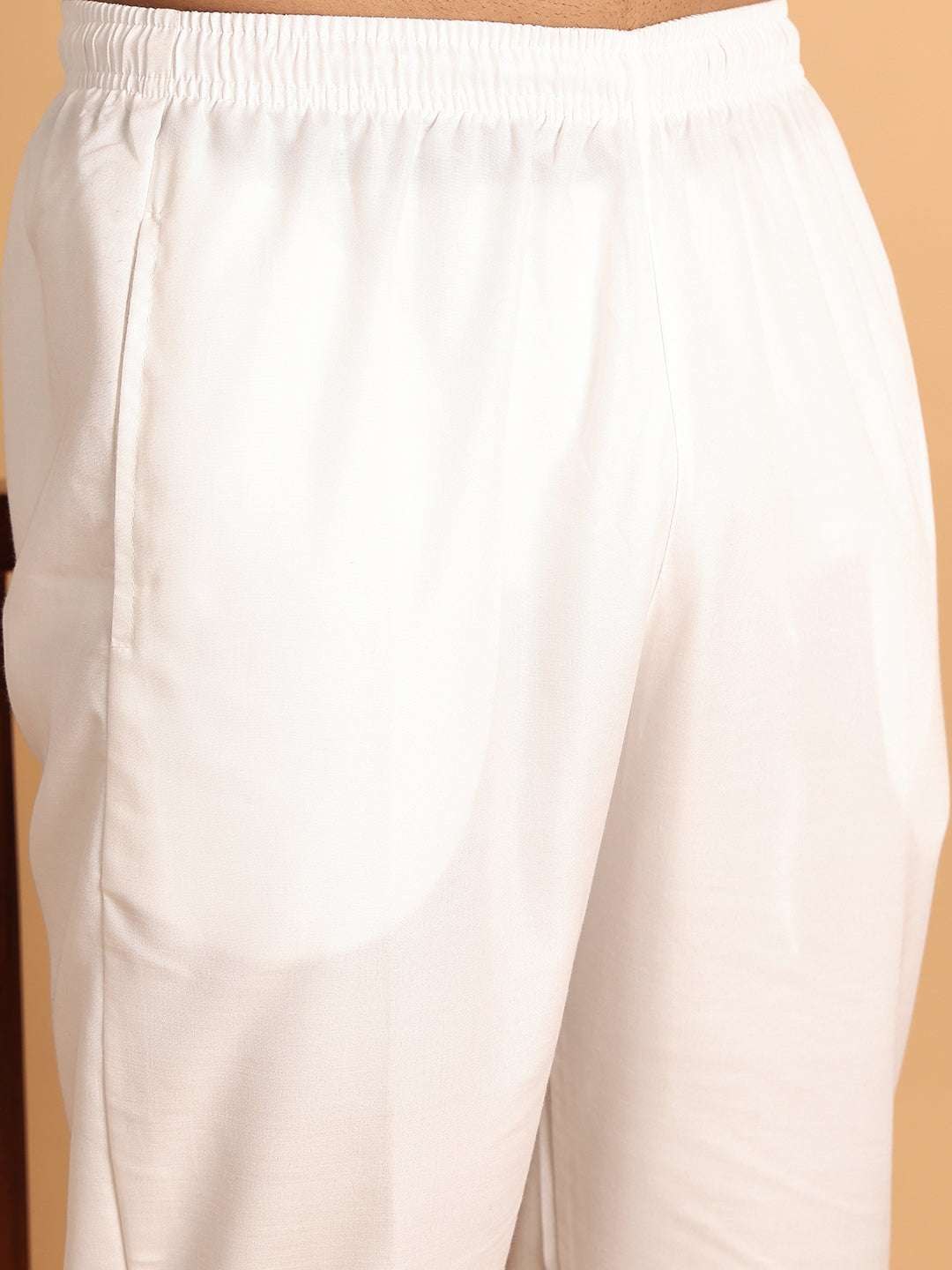 Embroidered Straight Kurta Set For Men ( JOKP P 5118Rust )