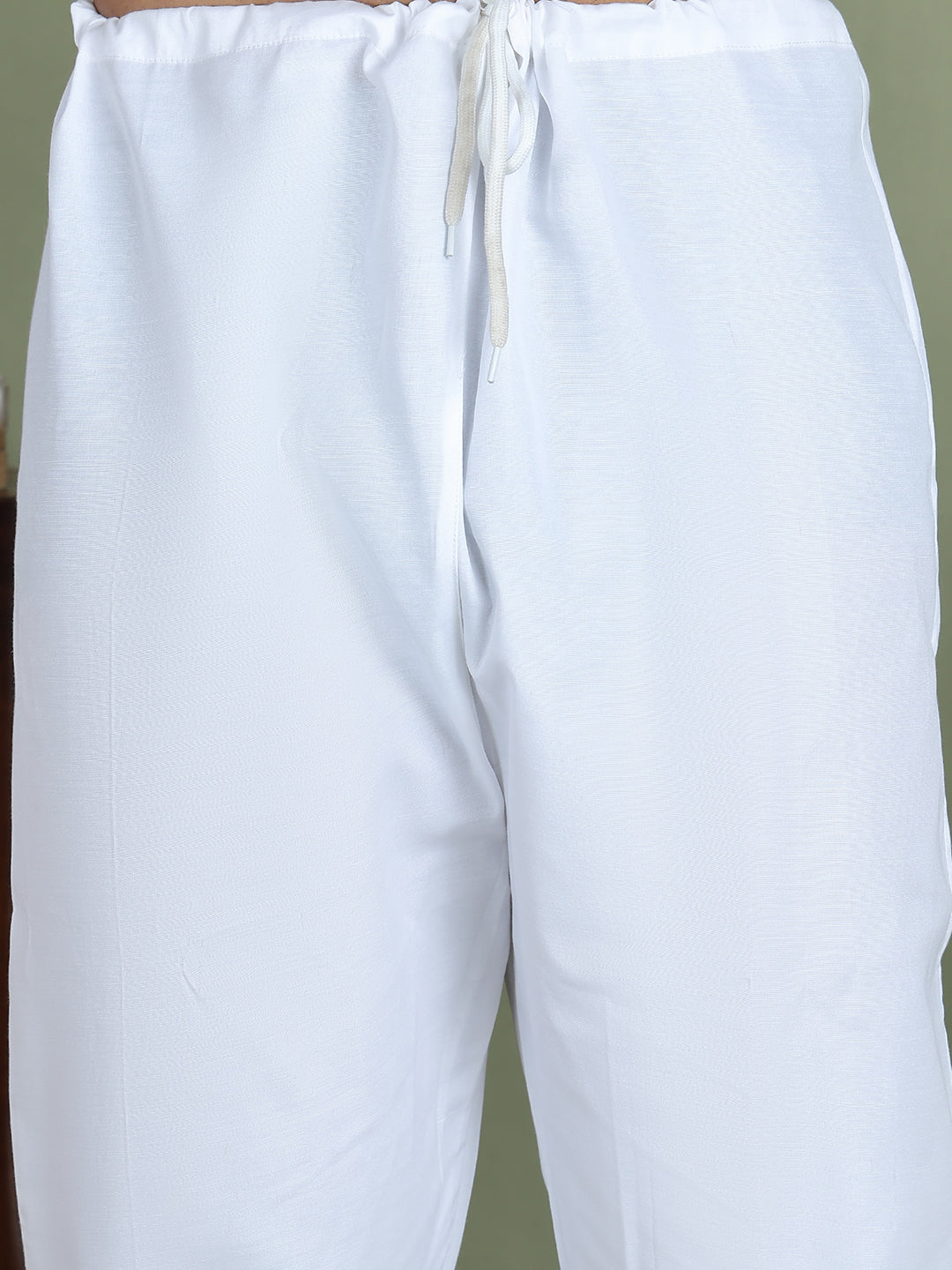 Embroidered and Printed Cotton Blend Kurta Pyjama ( JOKP 5141Peach )