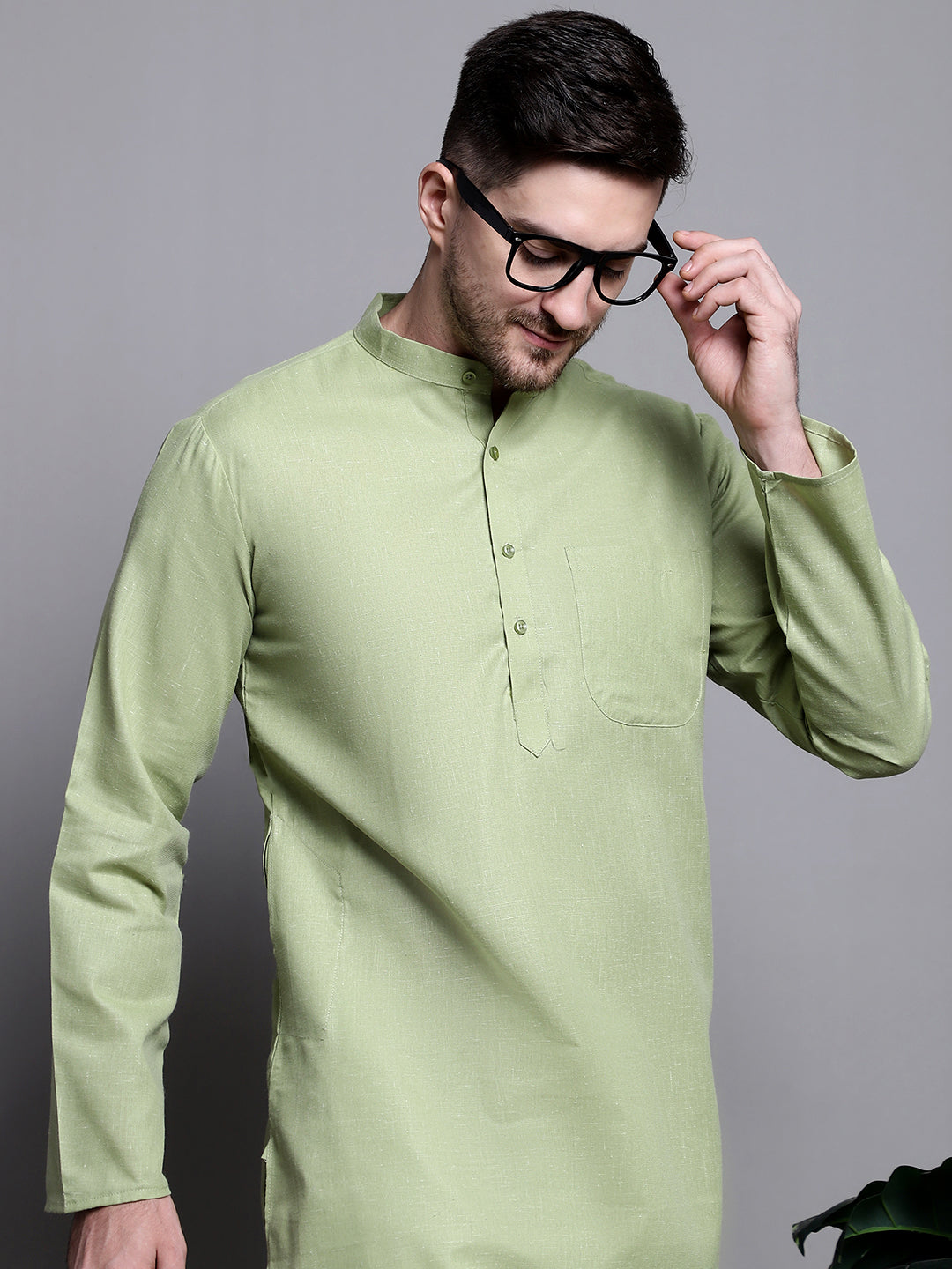 Pure Cotton Kurta with Churidar