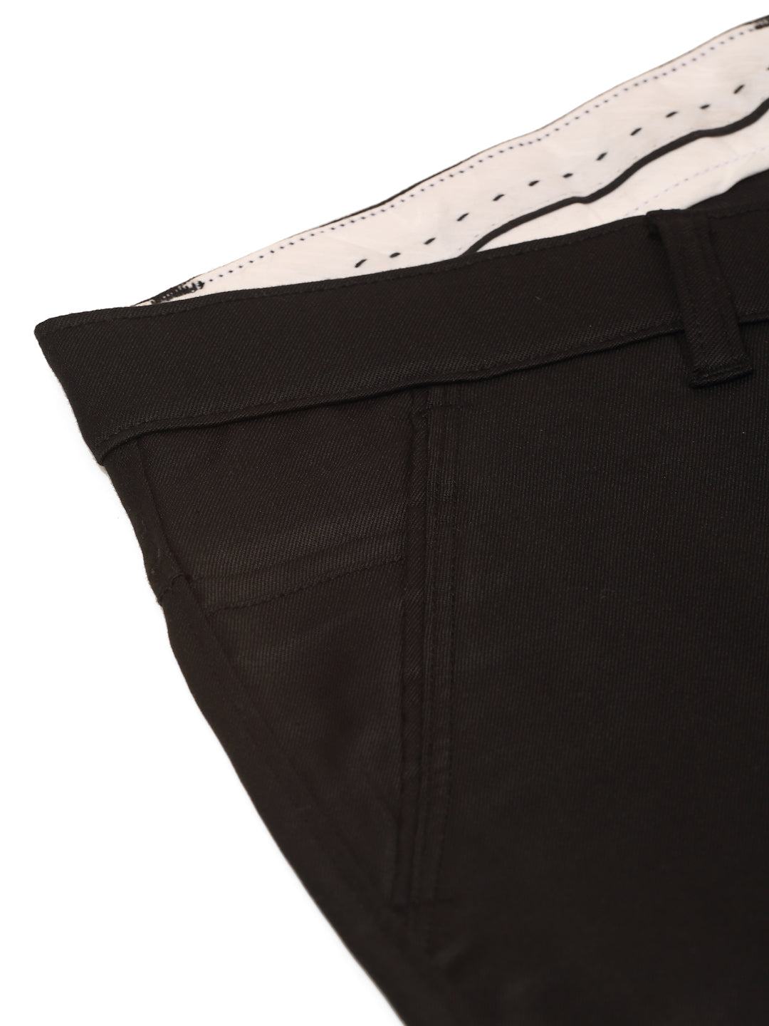 Indian Needle Men's Casual Cotton Solid Cargo Pants ( KGP 154Black )