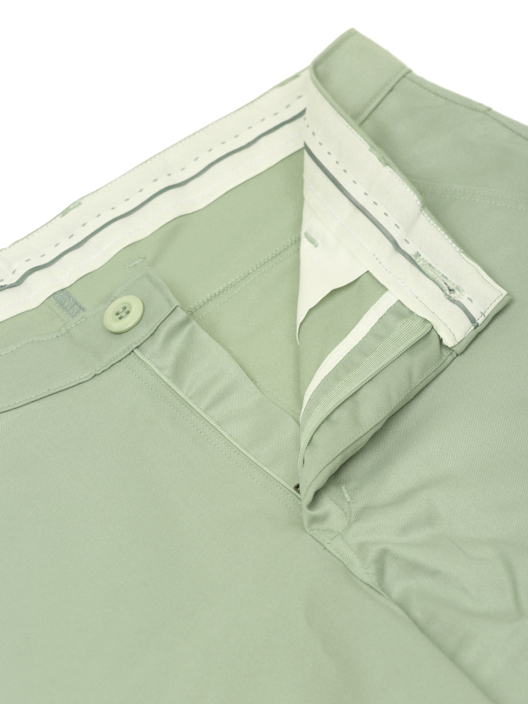Indian Needle Men's Casual Cotton Solid Cargo Pants ( KGP 154Pista-Green )