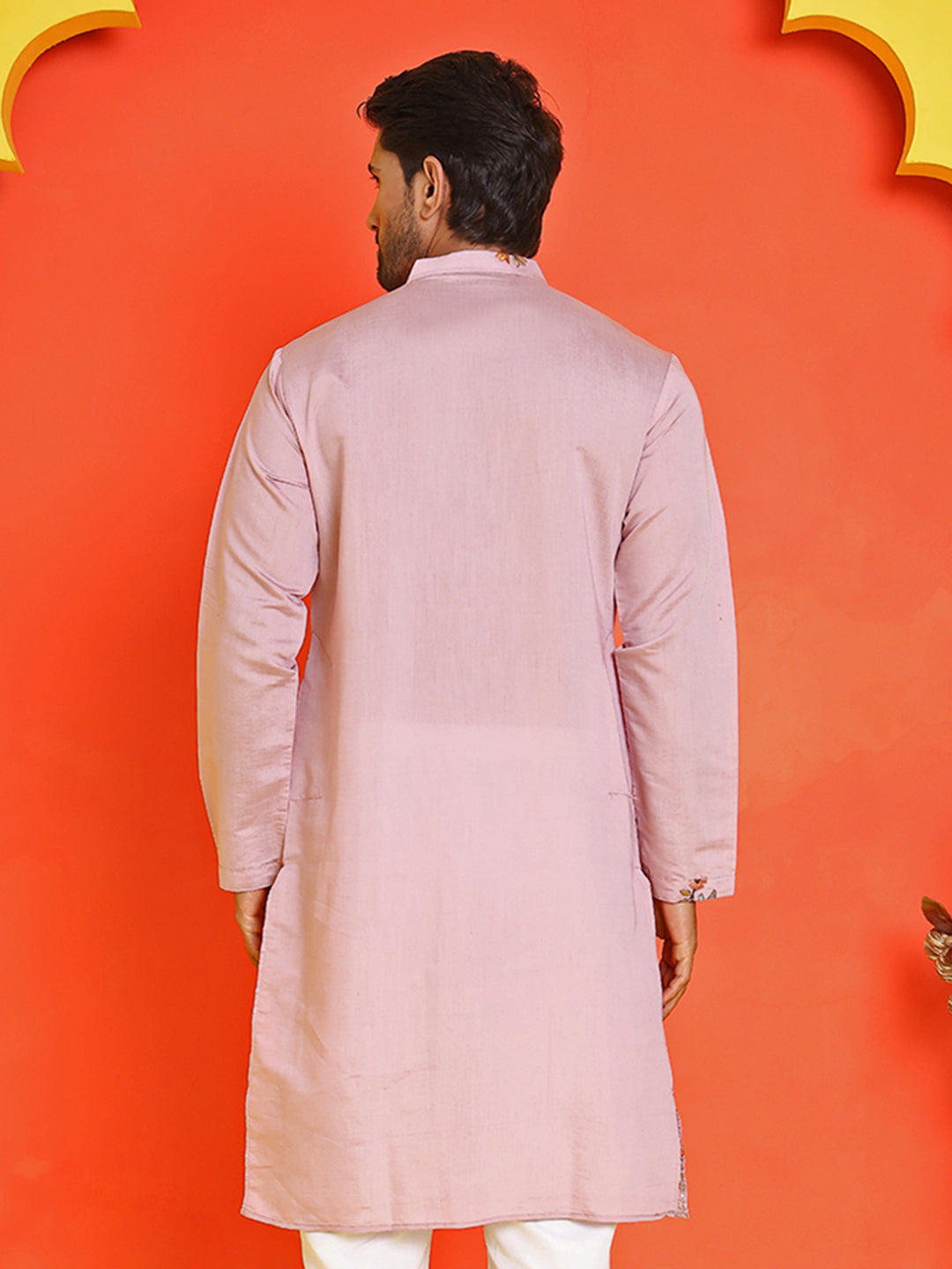 Floral Embroidered and Sequins Kurtas ( KO 5140 Purple )