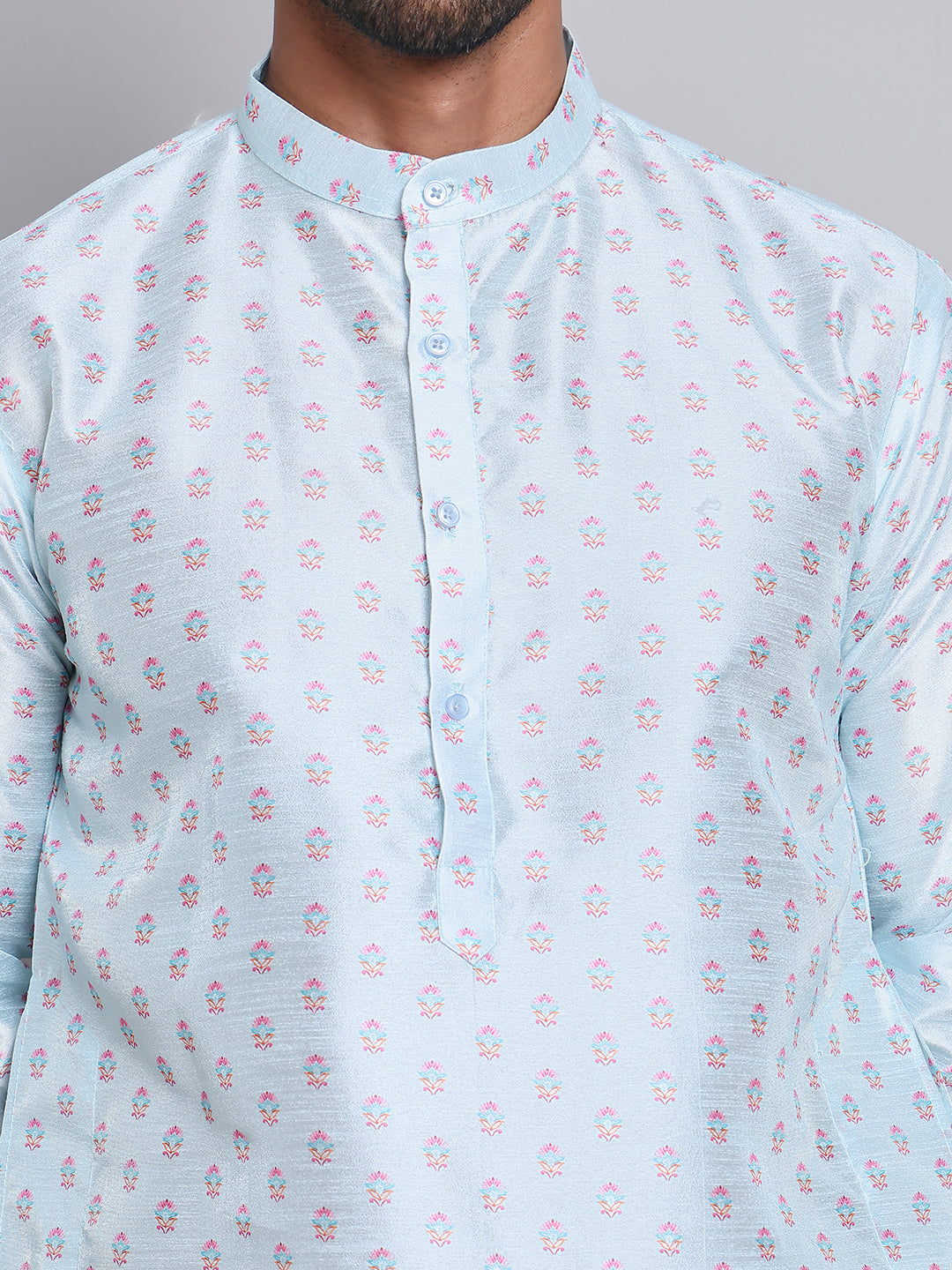 Digital Printed Straight Kurtas ( KO 5148Sky )