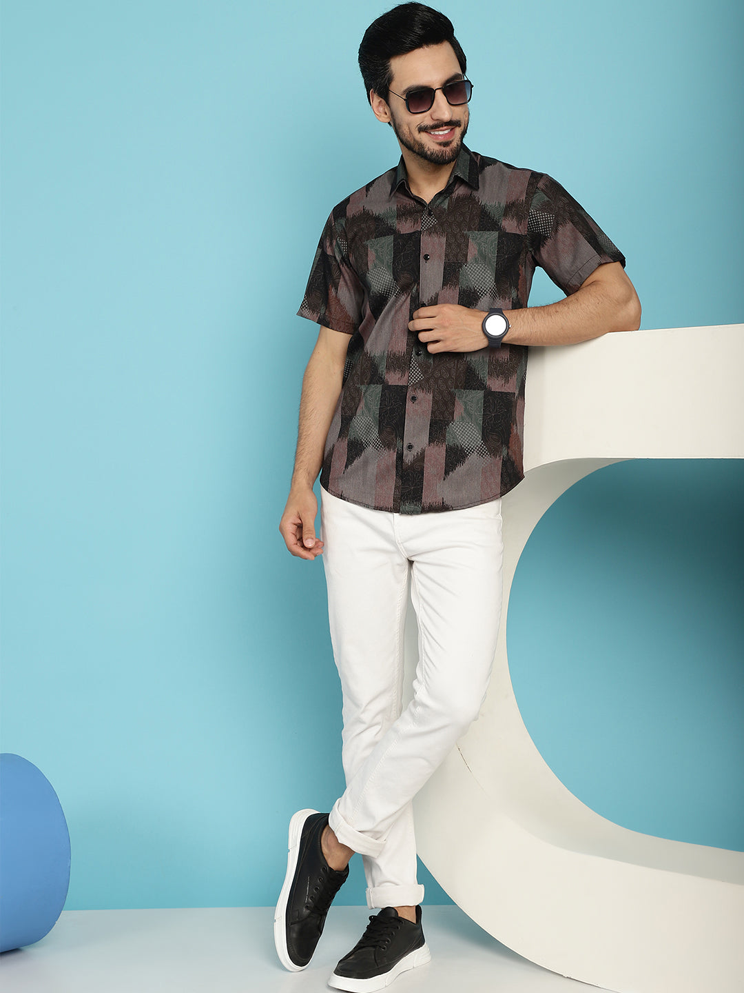 Floral Printed Casual Shirt