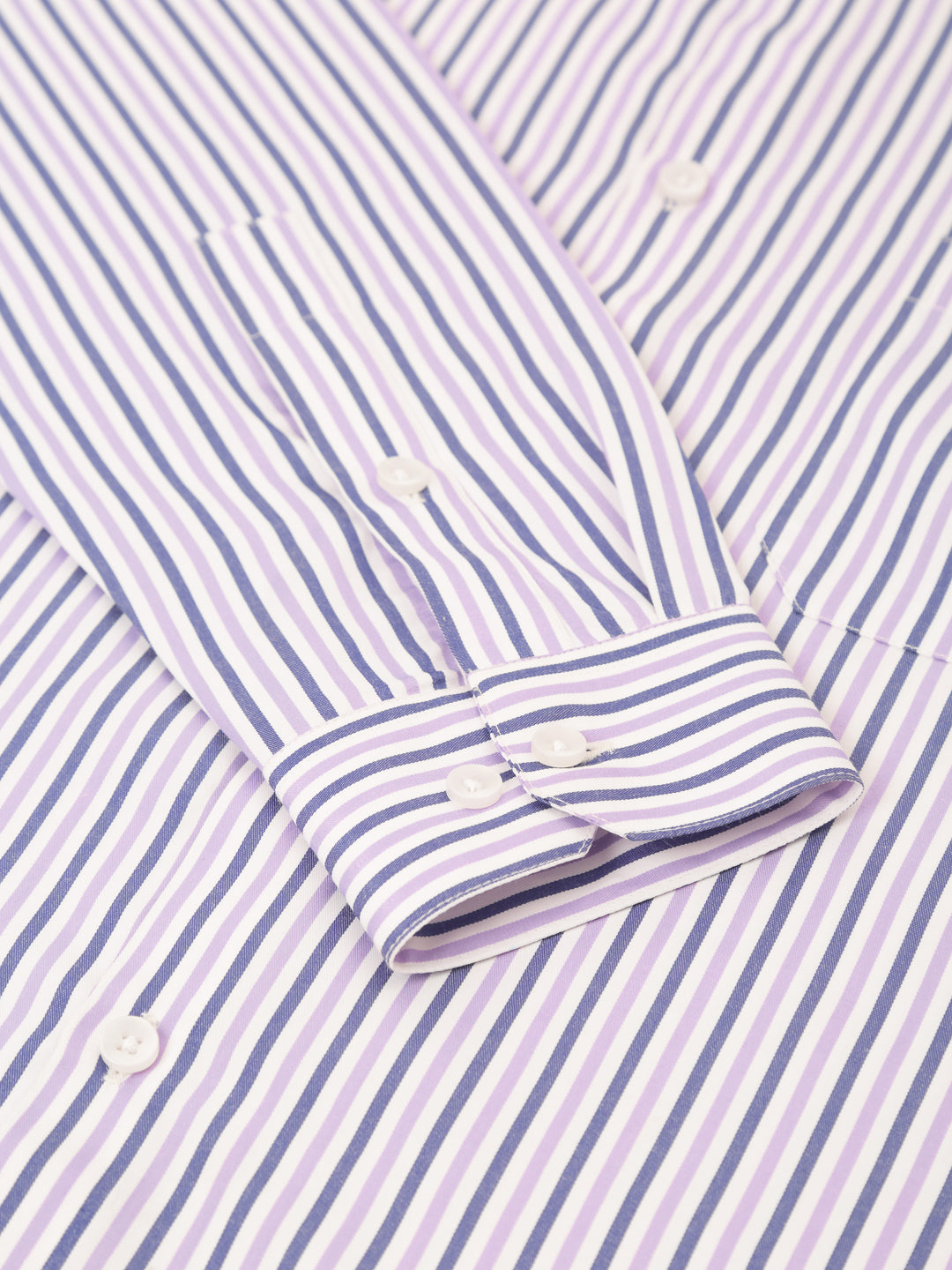 Indian Needle Men's Cotton Checked Button Down Collar Formal Shirts ( SF 809Voilet )