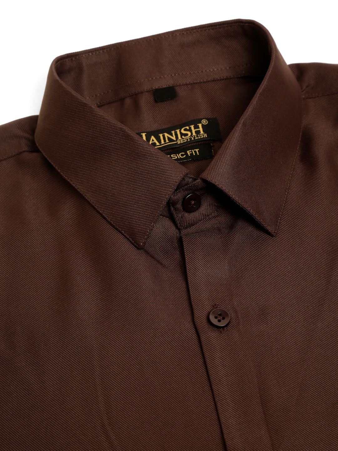 Indian Needle Men's Cotton Solid Formal Shirt's