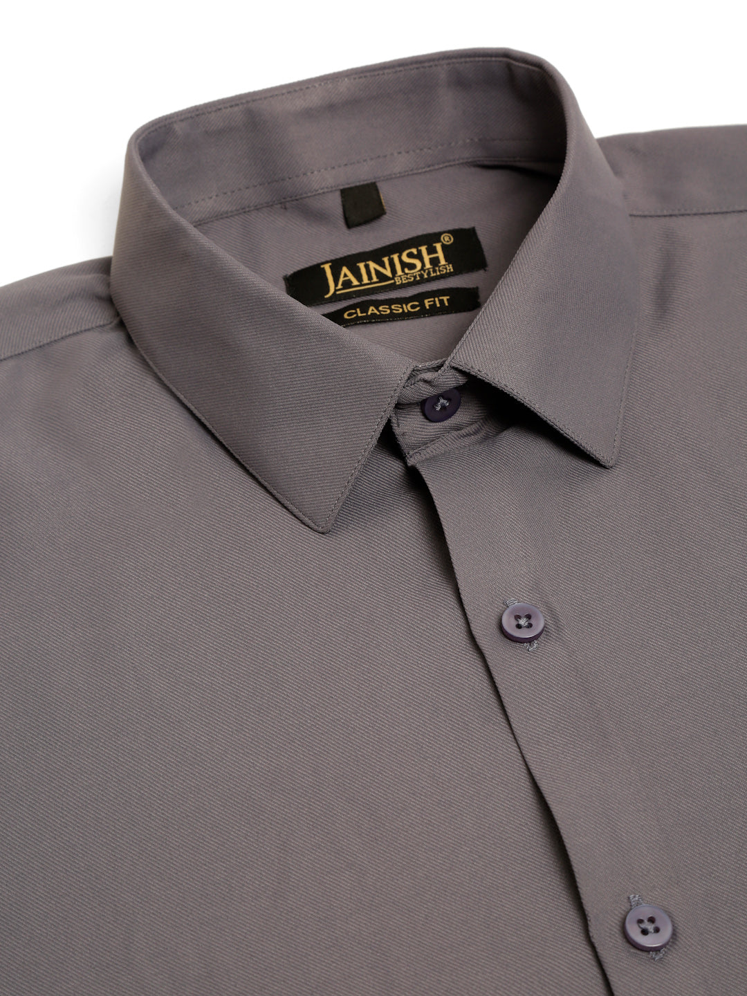 Indian Needle Men's Cotton Solid Formal Shirt's