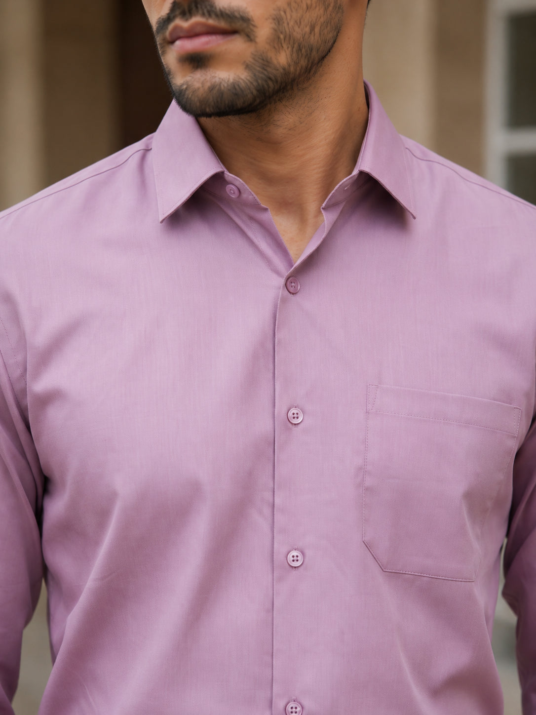 Men's Cotton Solid Casual Shirt ( RDSH 883Magenta )