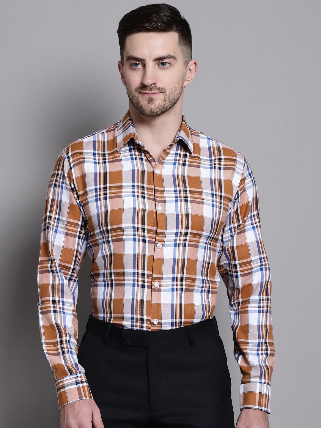 Men's Classic Checks Formal Shirt