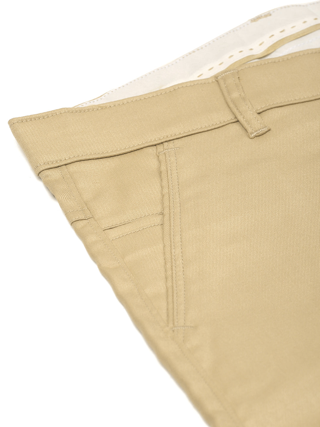 Indian Needle Men's Casual Cotton Solid Shorts ( SGP 153Beige )