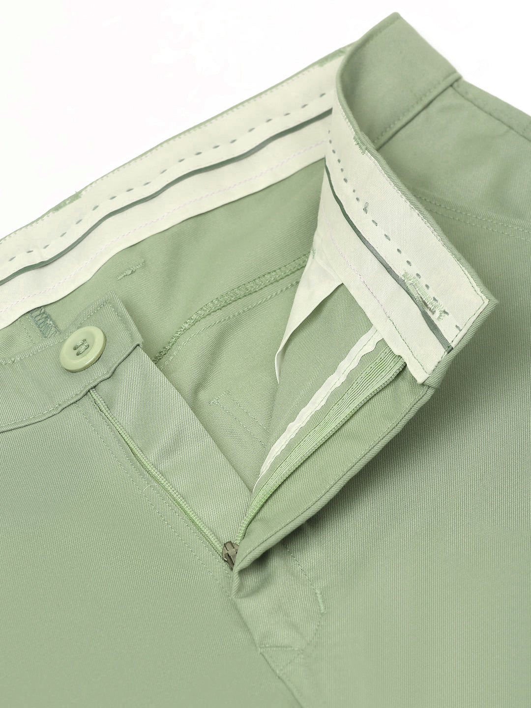 Indian Needle Men's Casual Cotton Solid Shorts ( SGP 153Pista-Green )