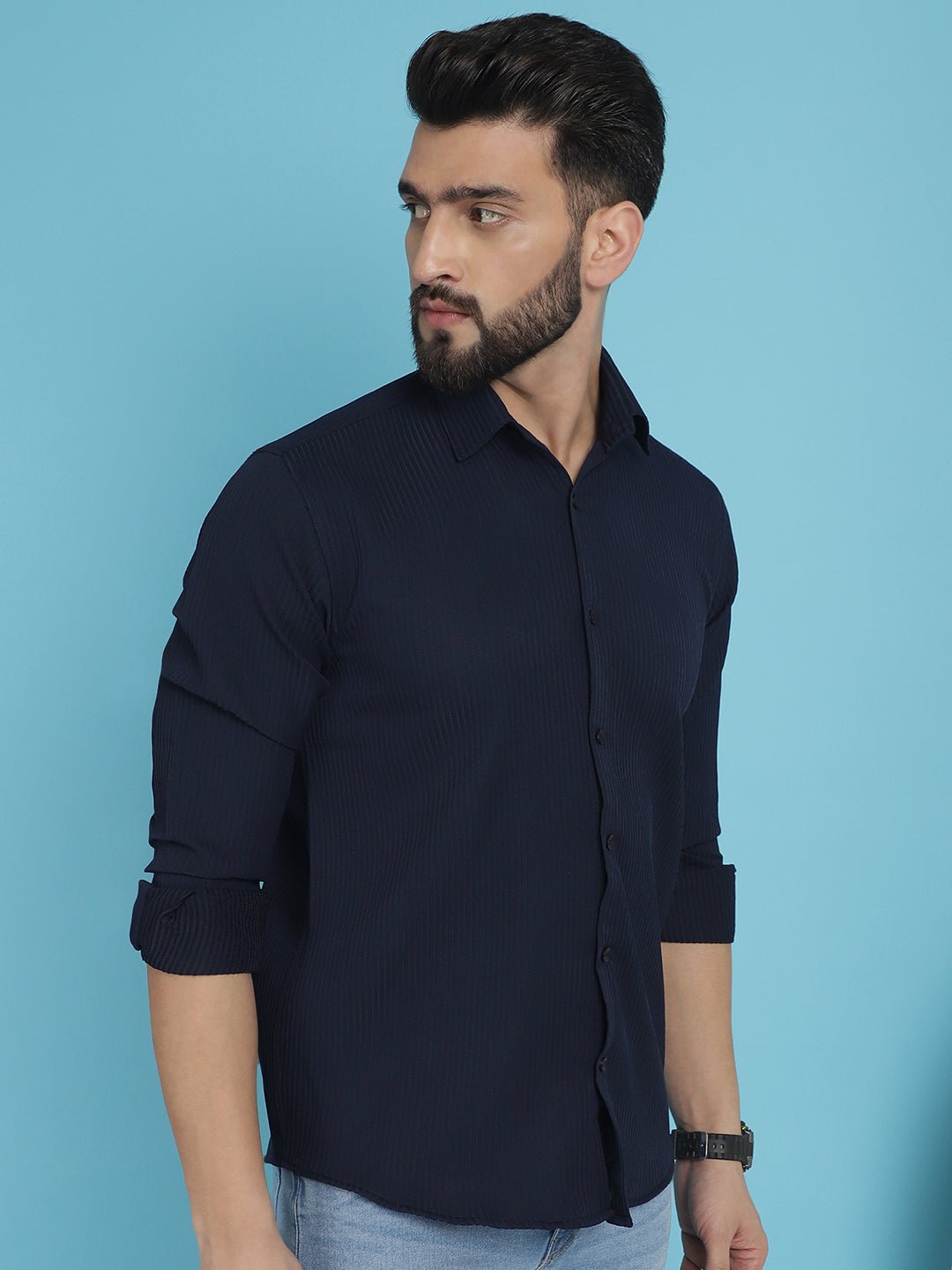 Striped Casual Shirt for Men's