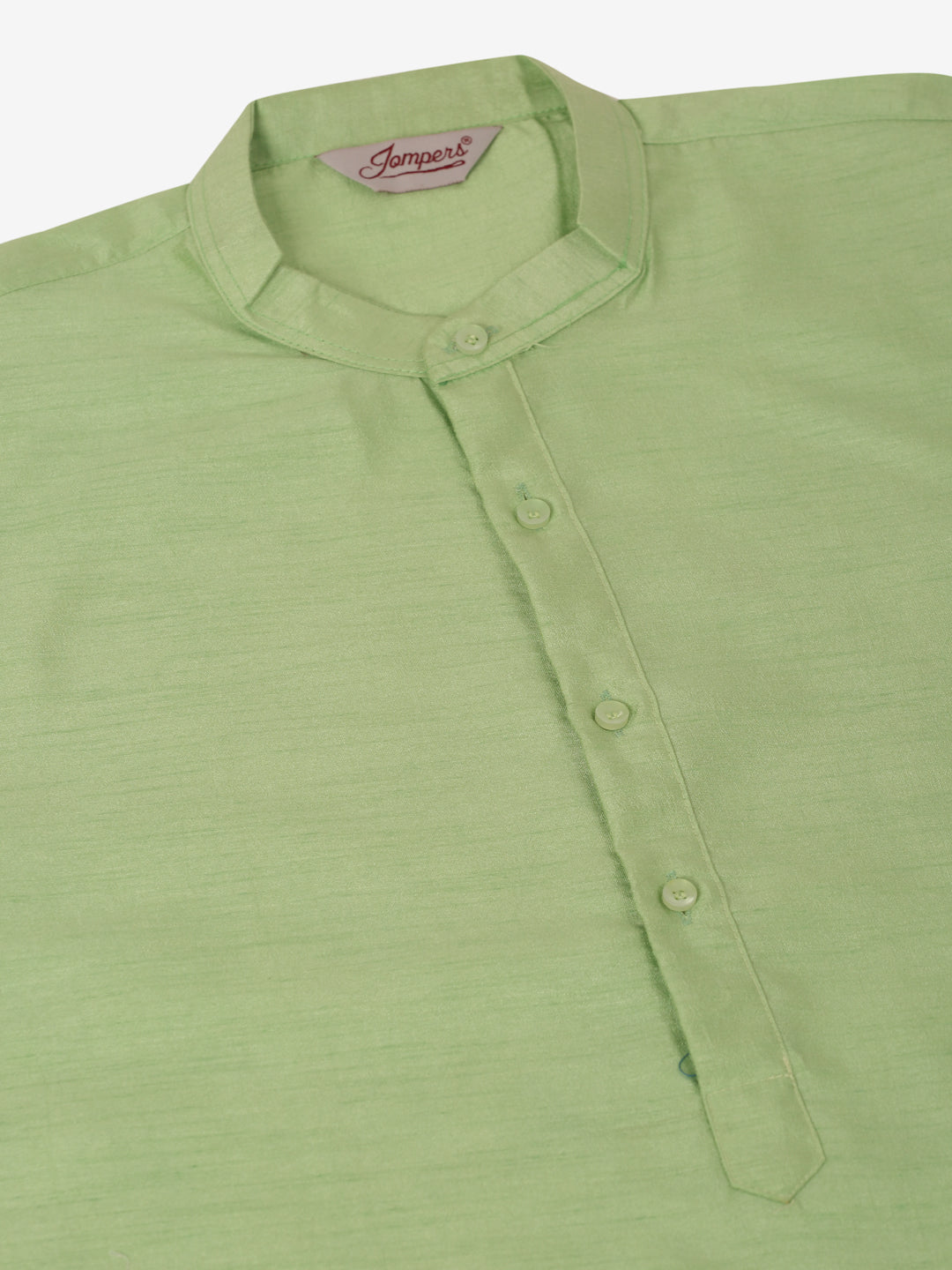 Men's Woven Design Nehru Jacket and Kurta Pyjama Set ( JOKPWC P-D 4045Pista )