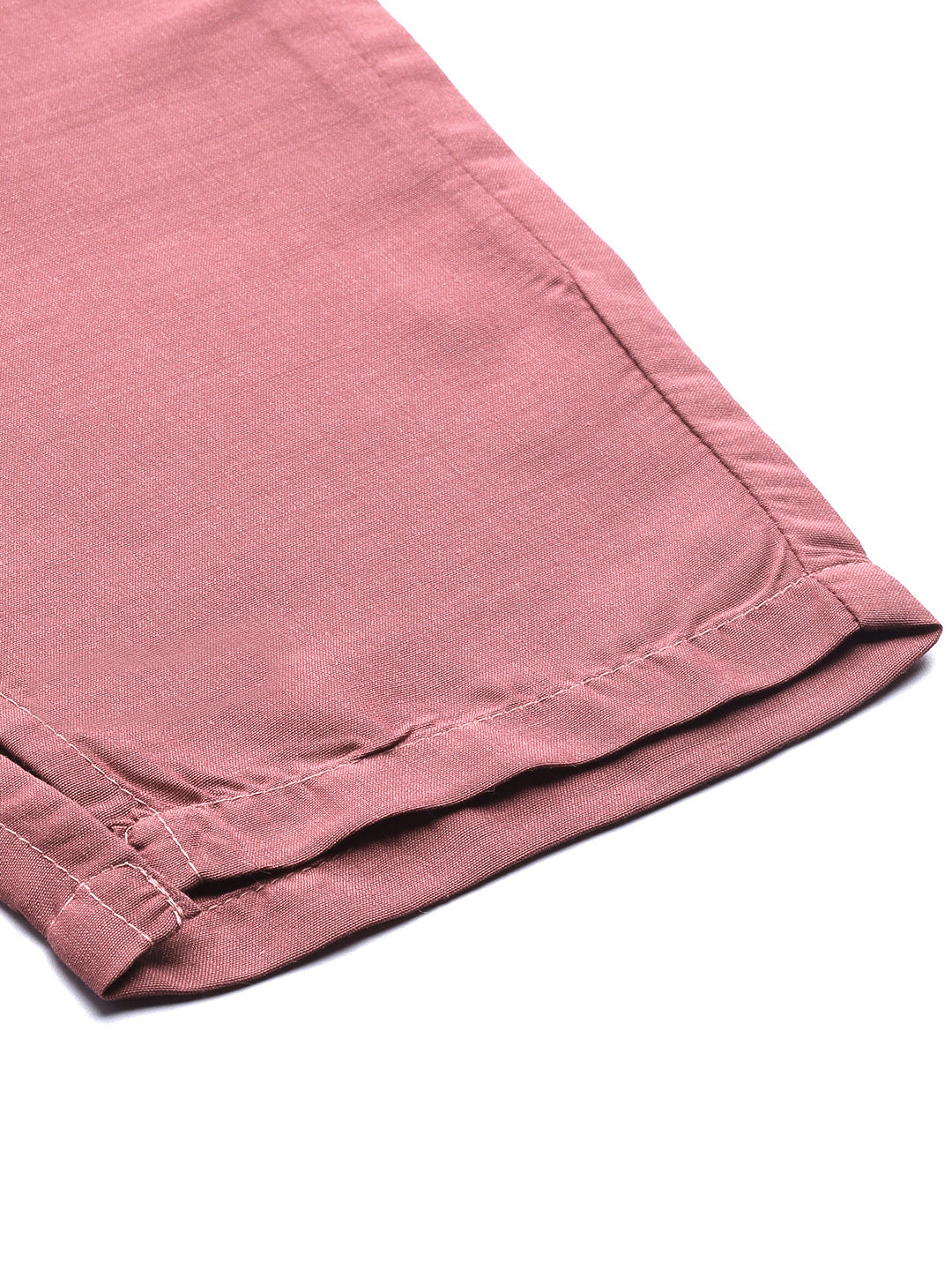 Pink Floral Embroidered Mirror Work Kurta with Trousers & With Dupatta ( JOKS D34W 1496 Pink )