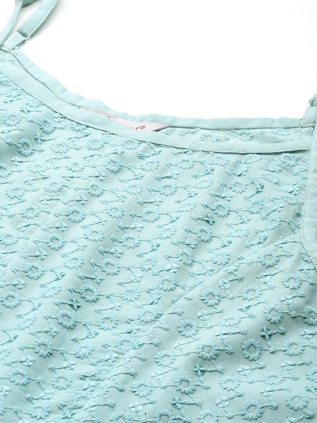 Sequin work, anarkali ethnic dress ( JOK 1494 Light-Blue )