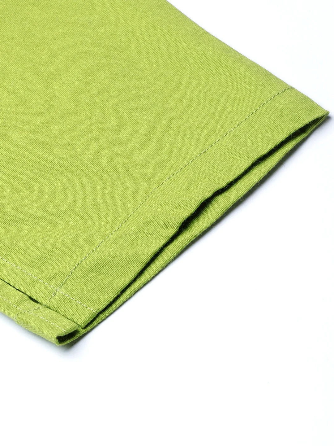 Jompers Women Green Smart Slim Fit Solid Regular Trousers ( JOP 2119 Green )