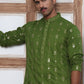 Viscose Rayon Mirror-Work Kurtas ( ANMKO 290Olive )  [RT] [O-7]