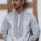 Silk Blend Ethnic Embroidered Kurtas ( ANMKO 296Blue )