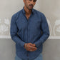 Cotton Blend Solid Casual Shirt for Men ( RDSH 032Blue )