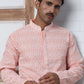 Embroidered Viscose Rayon Kurta ( ANMKO 280Peach )  [RT] [M-6]