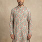 Printed & Thread Work Kurta for Men ( 65KO 5641 Green )