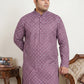 Men's Geometric Printed Kurta