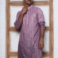 Bandhani Print Thread-Work Kurtas ( ANMKO 291Purple )  [RT] [L-5]