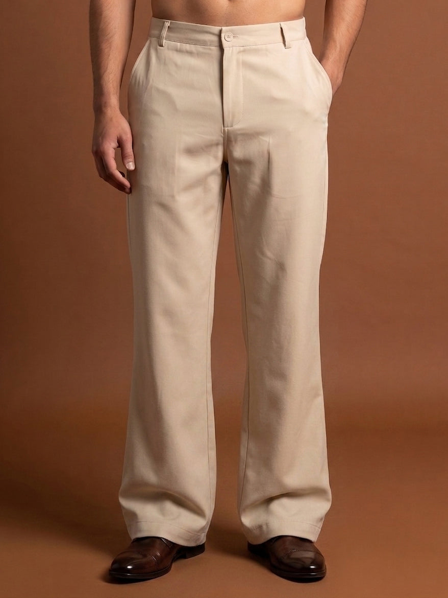 Men Straight Fit Korean Pants