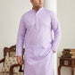 Floral Printed Kurta with Pyjama for Men