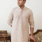Sequin Embroidered Pure Cotton Kurta