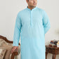 Solid Cotton Kurta Set for Men