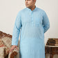 Men's Cotton Striped Kurta Pyjama Set