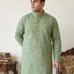 Men's Geometric Printed Kurta