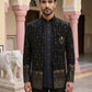 Men's Velvet Embroidered Indo-Western Set