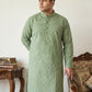 Men's Geometric Printed Kurta Set