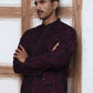 Festive Silk Blend Embroidered Kurtas ( HOPKO 011Purple )  [RT] [P-3]