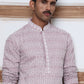 Embroidered Viscose Rayon Kurta ( ANMKO 280Purple )  [RT] [M-6]