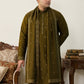 Embroidered & Sequin Kurta Pyjama With Dupatta