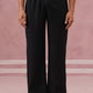 Solid Cotton Pyjama For Men (JOPJ 011 Black )