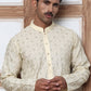 Geometric Sequin Pattern Kurtas ( ANMKO 282Cream )  [RT] [L-4]