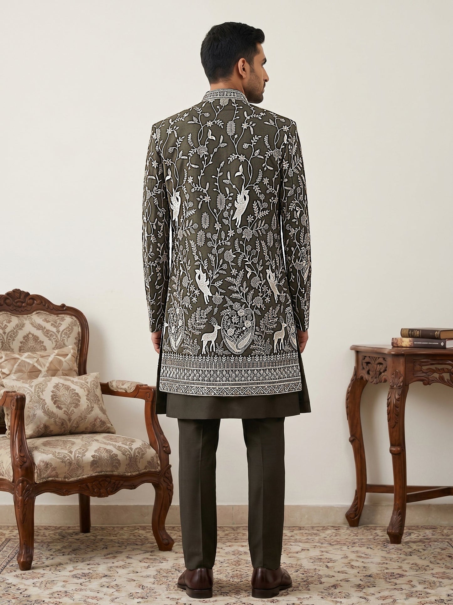 Men's Premium Japanese Fabric Indo-Western Set