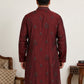 Embroidered & Sequin Kurta With Dupatta